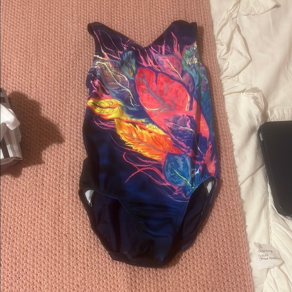 Colorful Abstract leotard - Picture 1 of 2